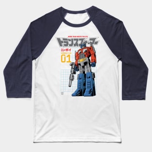Optimus Prime 01 Baseball T-Shirt